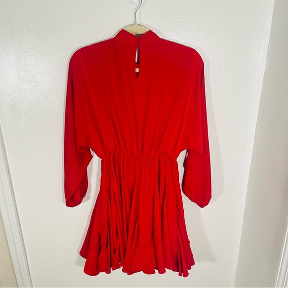 NEW Rhode Caroline Dress Ruby Red Preppy Wedding Party Resortwear Date Night - Picture 10 of 10